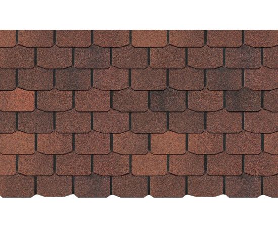 Гибкая черепица DOCKE PIE PREMIUM ЦЮРИХ кофе ZRSZ-1078 