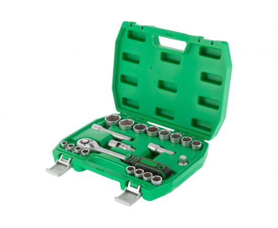 Набор инструментов INTERTOOL 21ед., 1/2"", Cr-V ET-6021SP 