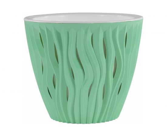 Кашпо bmc КШ5662 Вдохновение мята, 19х19 см, 3 л 057579 