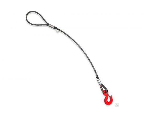 Одноветвевой канатный строп КантаПлюс опрессовка о1СК-3,2/8,0м 