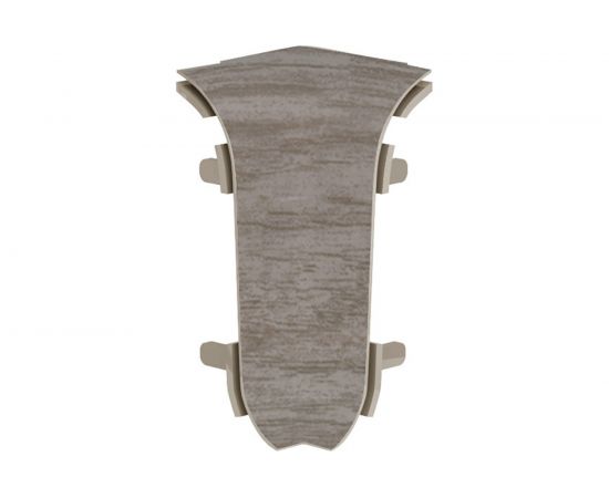 Угол внутренний для плинтуса Волшебная палочка ПВХ 58 мм, 2 шт, цвет 5804 УТ000072764 