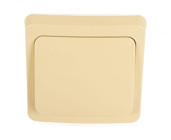 Одноклавишный выключатель Schneider Electric СП Этюд 10А IP20 кремовый BC10-001K 