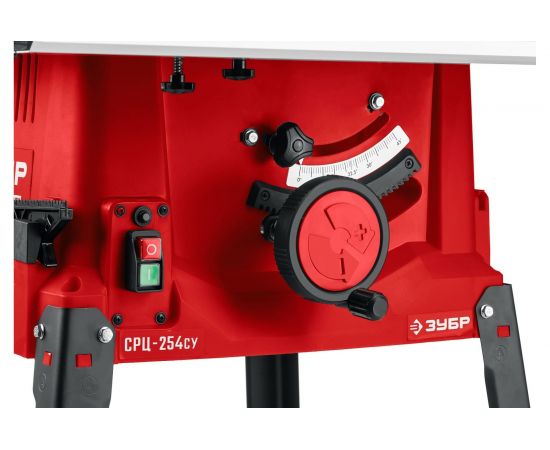 Распиловочный станок ЗУБР 1900 Вт напольный со станиной и удлинителем СРЦ-254су – изображение 14