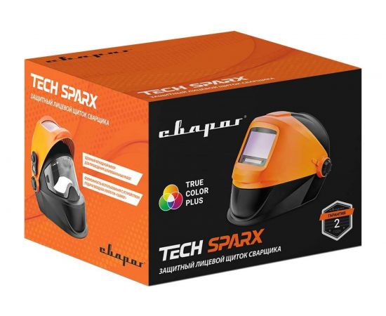Маска сварщика TECH Sparx RC Сварог 98248 – изображение 14