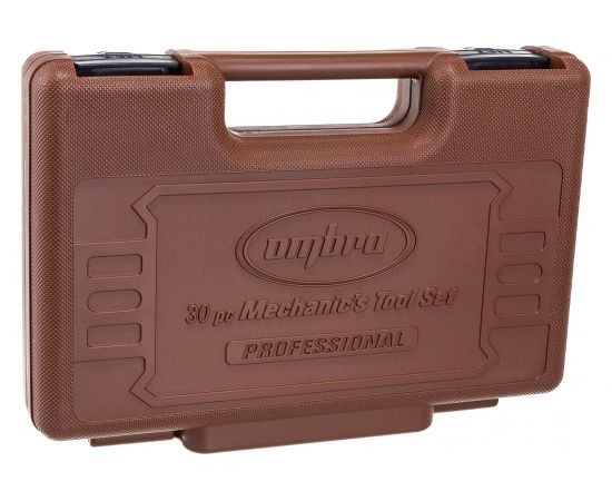 Набор торцевых головок 1/4"" и комбинированных ключей, 30 предметов Ombra OMT30S 55482 – изображение 2