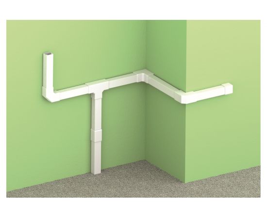 Поворот KOPOS на 90 градусов LHD 20X20 8623 HB комплект 10 штук 8623_HB – изображение 2