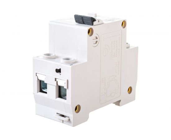 Автоматический дифференциальный выключатель EKF АД-12 Basic 1P+N 25А 30мА электронный тип АС C 4.5кА DA12-25-30-bas 8193780 – изображение 2