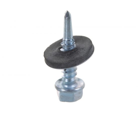 Кровельный саморез VIPкрепеж цинк 5,5/25 4шт 11022 VIP – изображение 2