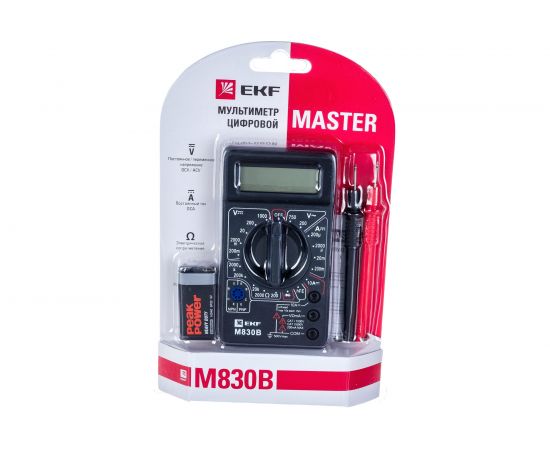 Цифровой мультиметр EKF M830B Master 7175192 – изображение 2