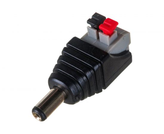 Разъем питания REXANT штекер 2.1х5.5 с быстрозажимной колодкой, блистер 14-0314-2 – изображение 3