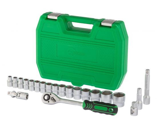 Набор инструментов INTERTOOL 21ед., 1/2"", Cr-V ET-6021SP – изображение 3