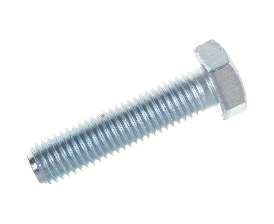 Болт Стройметиз М12х50 DIN 933, класс прочности 8.8, цинк уп. 12 шт. 3023084 – изображение 3