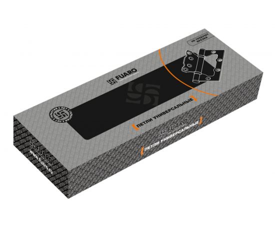 Универсальная петля без врезки Fuaro 500-2BB 100x2,5 CP хром 32329 – изображение 3