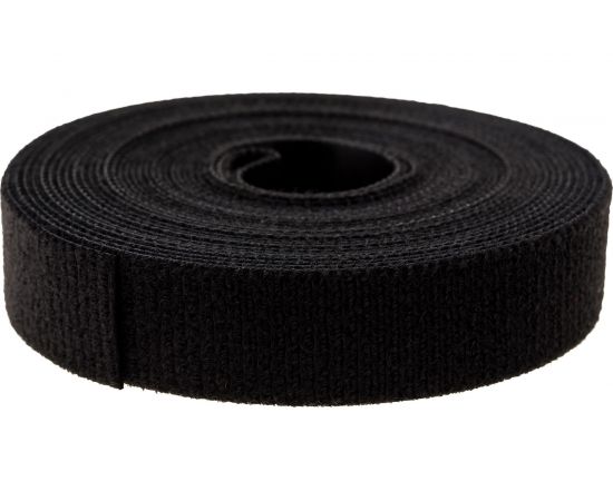 Универсальная лента велькро (5мх20.5мм, черная) FORTISFLEX ЛВУ 78437 – изображение 4
