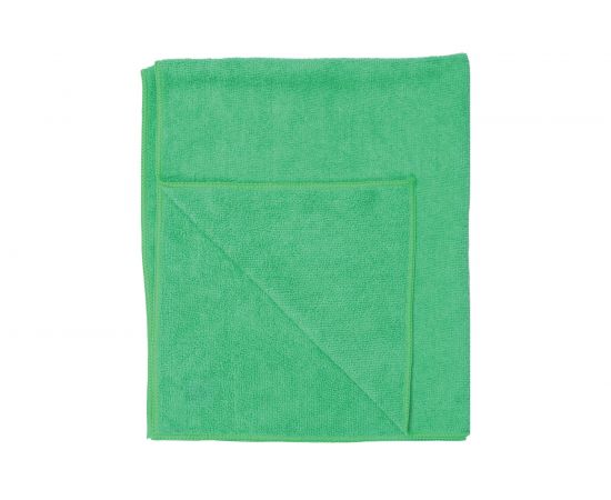 Тряпка для мытья пола ЛАЙМА плотная микрофибра, 50х60 см, зеленая 601251 – изображение 4