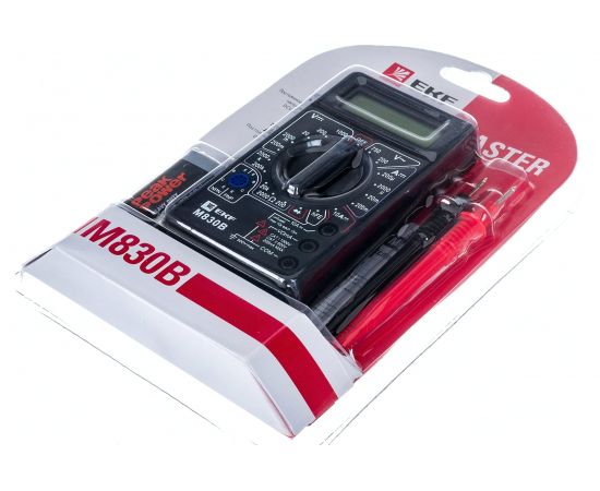 Цифровой мультиметр EKF M830B Master 7175192 – изображение 4