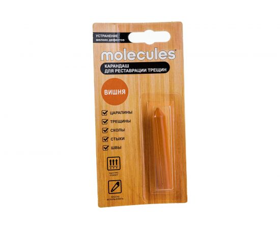Восковой карандаш для реставрации трещин Molecules вишня KMLS714 – изображение 4