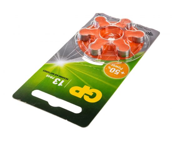 Воздуно-цинковые батарейки GP ZA13F 6 шт ZA13FRA-9D6 – изображение 5