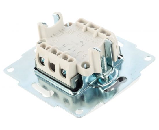 Двойной выключатель LEZARD KARINA белый 707-0288-101 – изображение 5