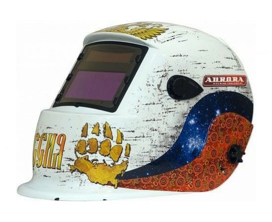 Маска сварщика Aurora Хамелеон A777 RUSSIAN STYLE 14367 – изображение 6