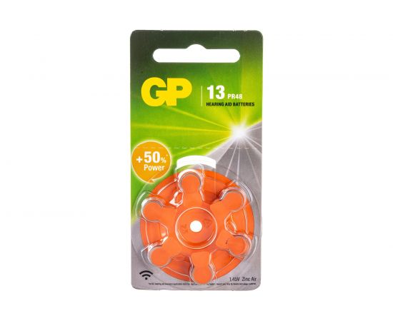 Воздуно-цинковые батарейки GP ZA13F 6 шт ZA13FRA-9D6 – изображение 7