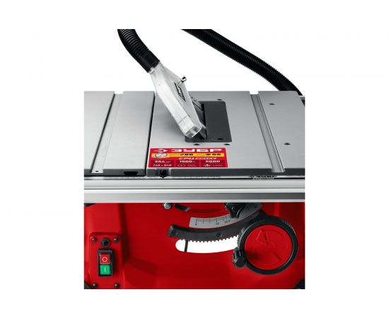 Распиловочный станок ЗУБР 1900 Вт напольный со станиной и удлинителем СРЦ-254су – изображение 9