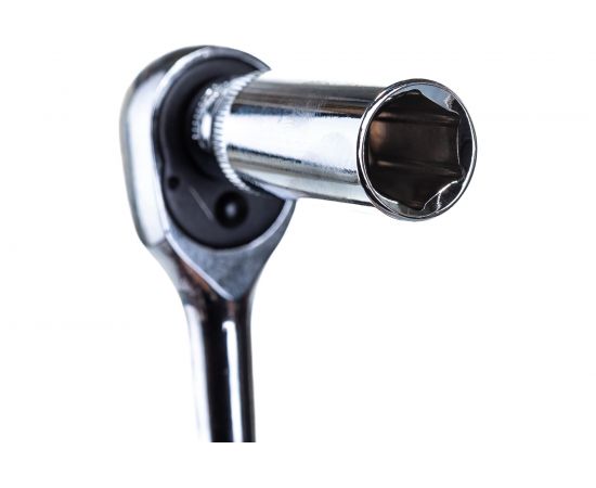 Набор торцевых головок 1/4"" и комбинированных ключей, 30 предметов Ombra OMT30S 55482 – изображение 10