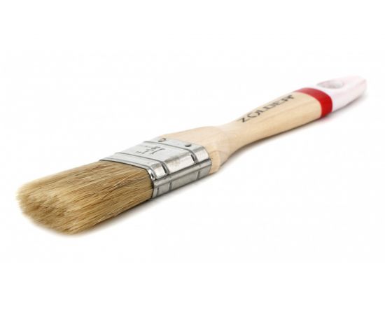 Универсальная плоская кисть ZOLDER Master 38 х 13 мм, смешанная щетина, деревянная ручка un03813 