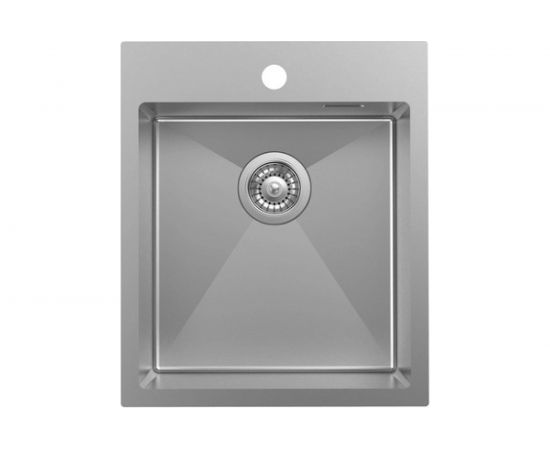 Мойка из нержавеющей стали IDDIS Haze сатин, 430х510 HAZ43S0i77 