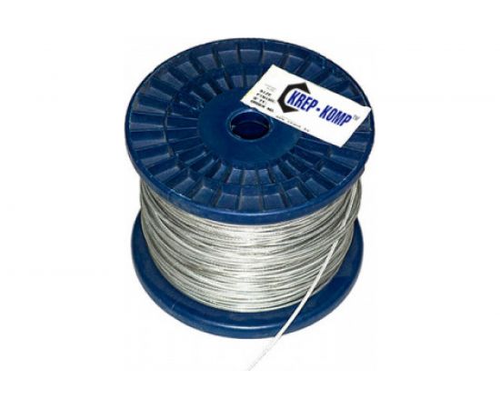 Трос в оплётке ПВХ КРЕП-КОМП 3мм/4мм 250м тп34 