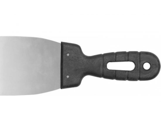 Фасадный шпатель VOREL 40мм гладкий пластиковая ручка 6294 