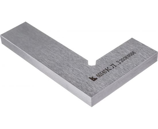 Угольник (поверочный, 60х40 мм, класс 2) КАЛИБРОН УП 134810 