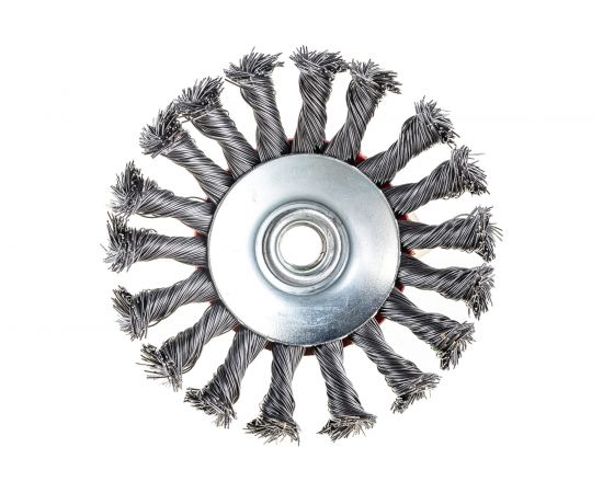 Щетка дисковая витая (115 мм; М14) для УШМ SKRAB 35431 