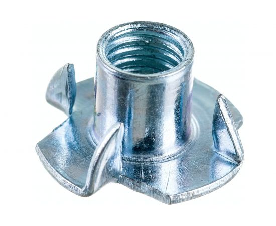 Врезная гайка Стройметиз M8 DIN 1624 цинк уп. 6 шт. 3130051 