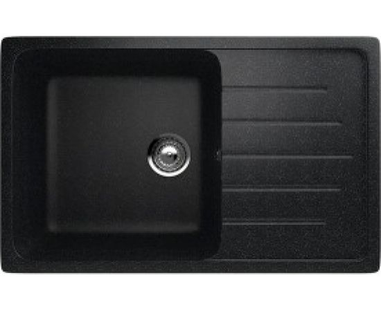Кухонная мойка ULGRAN U-400 цвет: черный U-400-308 