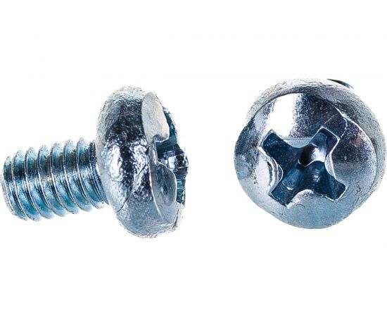 Винт КРЕП-КОМП полуцилиндрическая головка, цинк DIN7985 4х6 1000шт вц46ф 