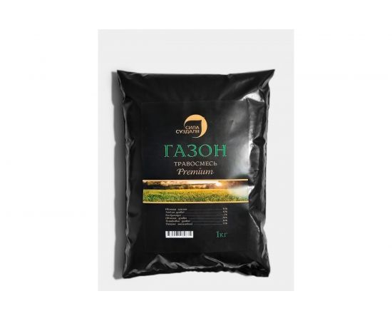 Газонная травосмесь Сила Суздаля Премиум 1 кг GTPU001 