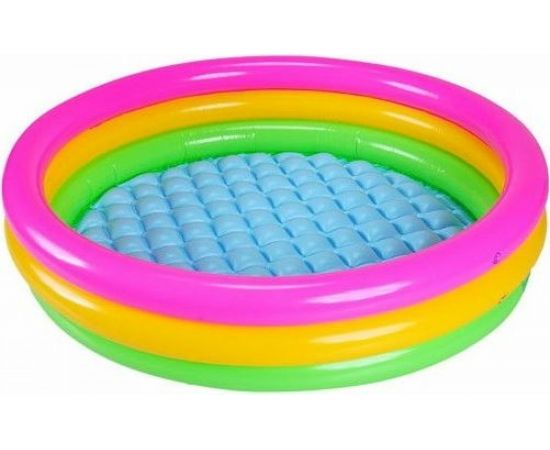 Бассейн надувной детский Intex Радуга 86х25 58924 