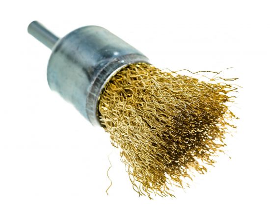 Набор щеток кистевых (2 шт; 0.3 мм; 24 мм) для дрели ЗУБР 35225-24-H2_z02 – изображение 2