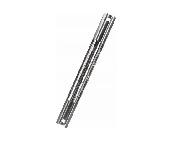 Держатель головок ROCKFORCE 1/2DR, металлическая рейка, 9 зажимов, 200мм RF-819409 – изображение 2