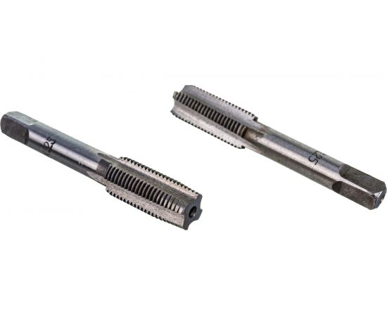 Метрические ручные метчики TUNDRA М12 х 1.25 мм, комплект из 2 шт. 2705911 – изображение 2