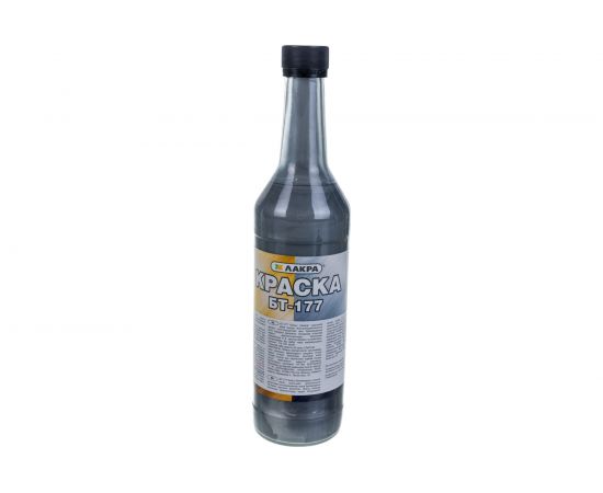 Краска Лакра БТ-177 серебрянка, 0.5 л Лк-00001225 – изображение 2