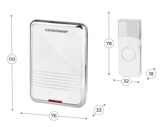 Звонок Elektrostandard DBQ01M WL 36M IP44 Белый a026103 – изображение 2