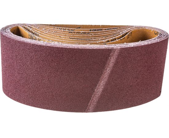 Лента шлифовальная (10 шт; 100х610 мм; P60) ПРАКТИКА 037-916 – изображение 2