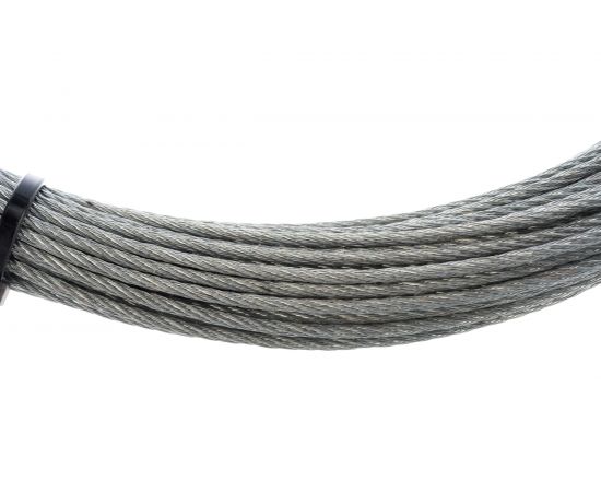 Стальной трос для растяжки DIN 3055, 2 мм, 30 м Tech-Krep 127844 – изображение 3