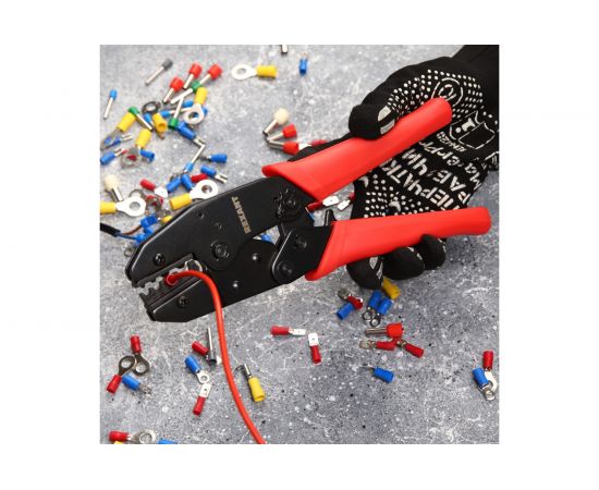 Кримпер REXANT HT-336 N для обжима изолированных и неизолированных гильз 1.5-10.0 кв.мм 12-3016 – изображение 3