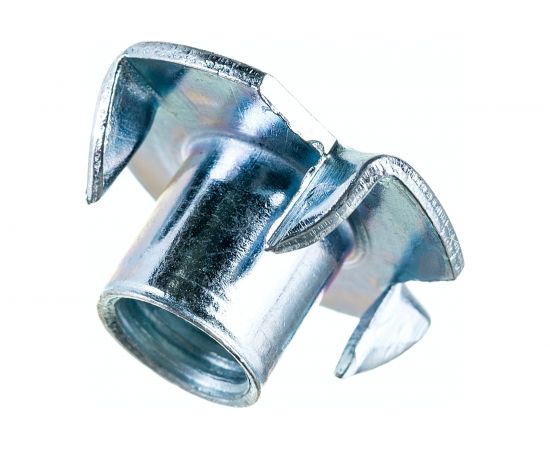 Врезная гайка Стройметиз M8 DIN 1624 цинк уп. 6 шт. 3130051 – изображение 3