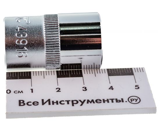 Головка торцевая 1/2” 16 12-ти гранная L=38мм JTC 43916 – изображение 3