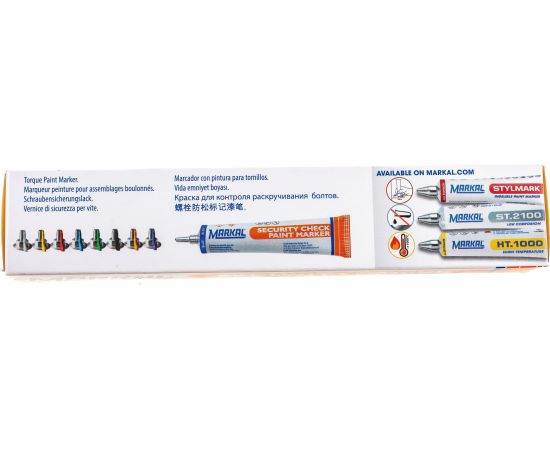 Маркер-краска для пломбирования Markal Valve Action, синий 96671 – изображение 3