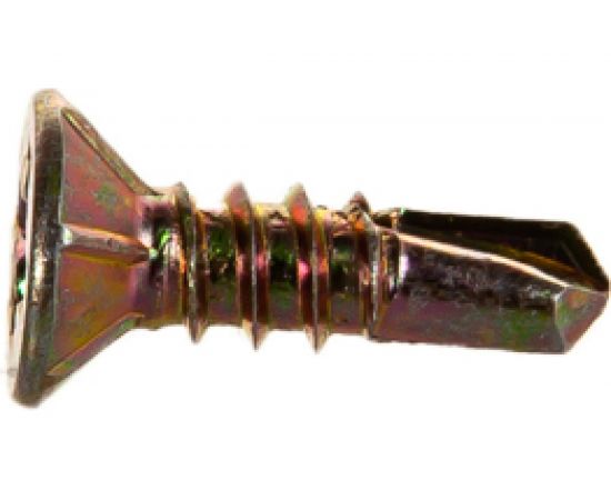 Оконный саморез с буром ЕВРОПАРТНЕР желтый цинк 3,9х13 150шт. 14 3913 7 – изображение 3